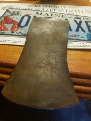 Vintage Big Vaughan Axe Head 7 - 1/2 × 4 - 5/8 " 4 Lb Sharp Smooth Ready For Handle ☆