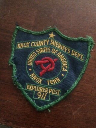 Tennessee Police - Old Knox Sheriff Explorer Post 911 - Tn Police Patch