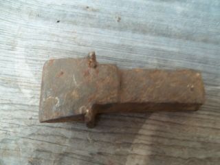 Old Blacksmith Tool Anvil Hardy 1.  5 " Cutter Chisel Pre - Owned
