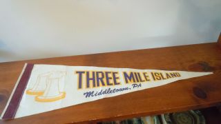 Vintage Three Mile Island Nuclear Power Plant Middletown Pa Pennant