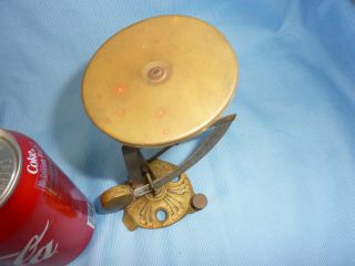Brass Letter Scale Postal Scales 4 Ounce Capacity 3