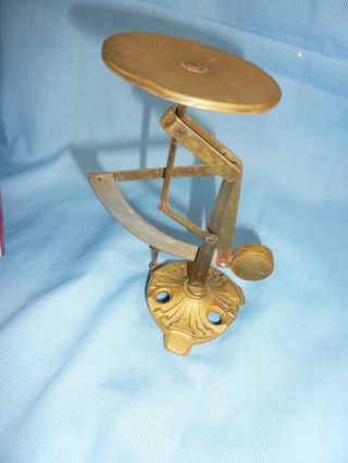 Brass Letter Scale Postal Scales 4 Ounce Capacity 4