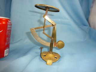 Brass Letter Scale Postal Scales 4 Ounce Capacity 5