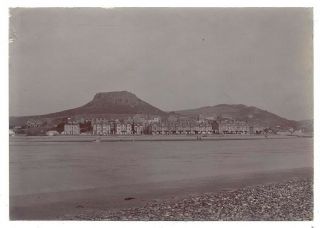 Deganwy Caernarvonshire View Of The Town - Antique Photograph C1910