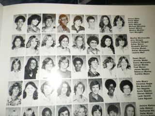 1979/80 RIVERSIDE CAL.  POLY HIGH SCHOOL YEARBOOK CHERYL & REGGIE MILLER LEAF 3