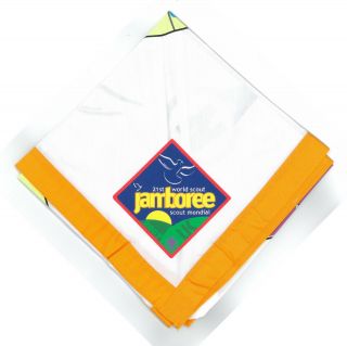 2007 World Scout Jamboree Official Campsite Souvenir Neckerchief (n/c) / Scarf