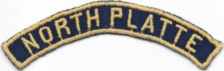 North Platte Bgs Blue And Gold Community Strip Vintage Boy Scouts Of America Bsa