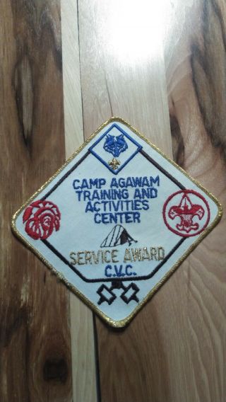 Boy Scout Camp Agawam Clinton Valley Council Oa Cubs Wood Badge Service Award