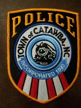 Catawba Nc Police / Sheriff Patch North Carolina