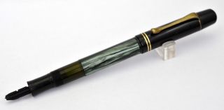 Antique Pelikan 100 Pearly Green Fountain Pen Parts (ref.  X2610)
