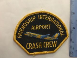 Friendship International Airport Crash Crew Virginia (vintage)