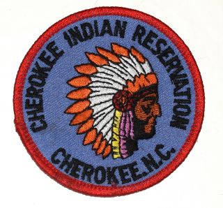 Cherokee Indian Reservation North Carolina Nc Tribal Sheriff Police Patch 3”