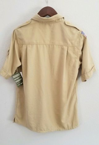 with Tags Boy Scouts of America Men ' s Shirt Short Sleeve Size Adult Small 7