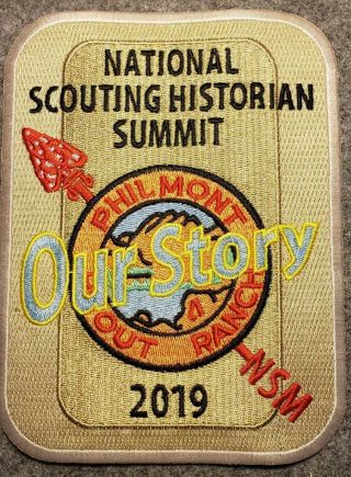 2019 National Scouting Historian Summit - Jacket " Our Story " Philmont Ptc - Bsa
