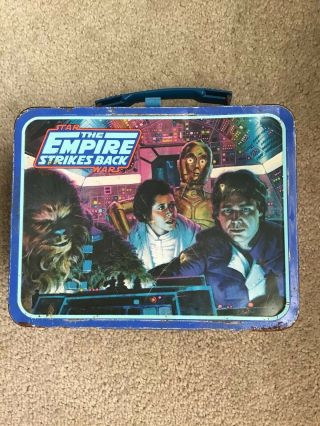 Star Wars Empire Strikes Back 1980 Vintage Lunchbox
