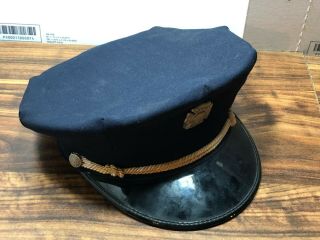 Weinberg & Bass Depew Fire Department Dress Hat With Badge