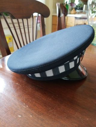 VINTAGE OBSOLETE CHICAGO POLICE SUMMER ISSUE CAP MIDWAY CAP COMPANY SIZE 7 2