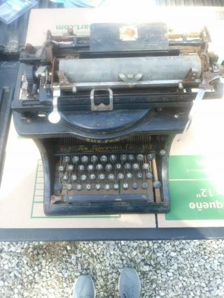 Antique Fox Understrike Typewriter Co.  No.  3
