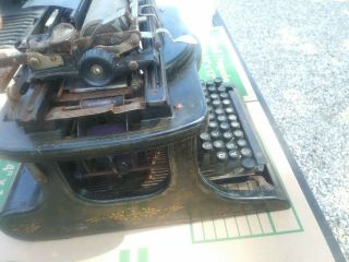 Antique FOX Understrike Typewriter Co.  No.  3 3