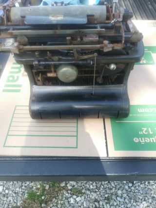 Antique FOX Understrike Typewriter Co.  No.  3 8