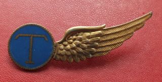 Holland Netherlands Dutch Wwii Silver Pilot Badge Medal Order