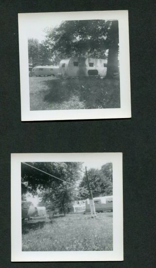 Vintage Photos Travel Trailers Camping Mobile Home Park 986034
