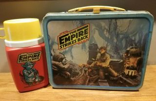 Vintage Star Wars Empire Strikes Back Collectable Lunchbox With Thermos