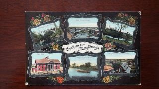 Greetings From Maryborough,  Queensland - Old Postcard