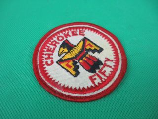 Vintage Bsa Www Oa Cherokee Fifty Round Patch