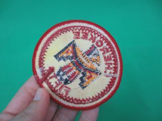 Vintage BSA WWW OA Cherokee Fifty Round Patch 2