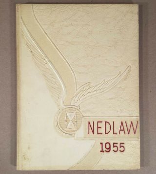 Walden Ny: 1955 Nedlaw High School Yearbook,  84 Pages Many Pics,  Mr.  Besdesky 