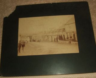 Galloway: Photograph Of Dalry Village In The Glenkens,  1888.