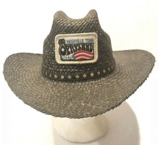 Opryland Cowboy Hat Nashville Tn Vintage Country Music Amusement Park Brown