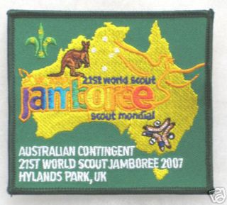 2007 World Scout Jamboree Australia / Australian Scouts Contingent Patch
