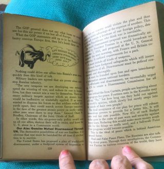 Rare 1952 DEMOCRATIC - DNC Handbook - How to Win in 1952 4