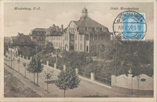Germany Hindenburg Oberschl.  Krankenhausl Rppc 1933 - Stamp