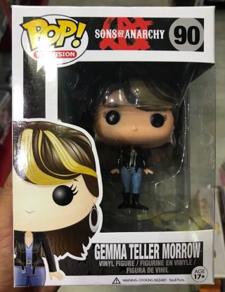 Funko Pop 90 Sons Of Anarchy Gemma Teller Morrow Vaulted Protector