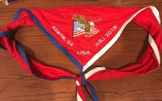 Boy Scout 2019 World Jamboree Wsj Usa Atlanta Georgia Contingent Neckerchief
