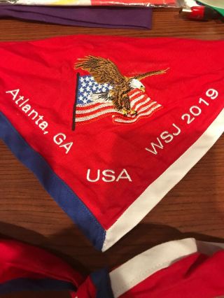 Boy Scout 2019 World Jamboree WSJ USA Atlanta Georgia Contingent Neckerchief 2