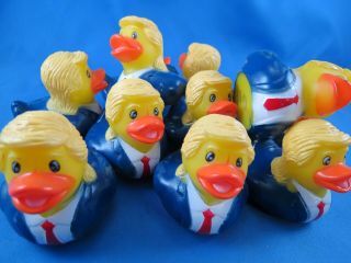 Of 22 Trump 2 " Rubber Ducks Duckies 2020 President Novelty Gop Toy