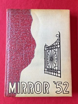 1952 The Norwich Academy Yearbook The Mirror Norwich Connecticut