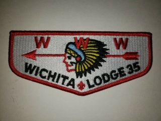 Boy Scout Oa 35 Wichita Lodge Brotherhood Flap