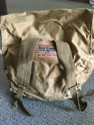 VINTAGE BOY SCOUTS OF AMERICA NATIONAL YUCCA PACK BACKPACK AND MESS KIT 2