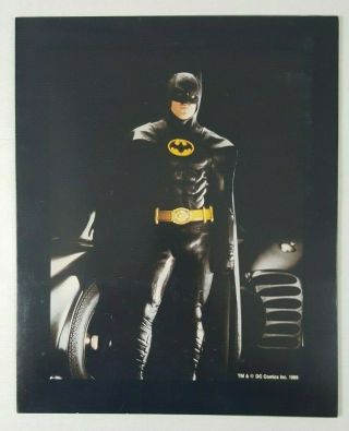 BATMAN NOTEBOOK,  3 FOLDERS VTG 80 ' s 1989 Tim Burton DC Comics RARE Superhero 4