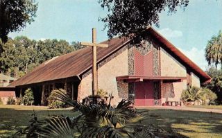 Mount Dora,  Fl Florida Church Of St Edward The Confessor Chrome Postcard