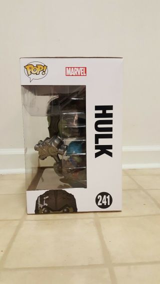 Funko Pop Marvel Thor Ragnarok 10 Inch Hulk 241 Target Exclusive Rare 3