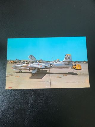 Vintage Photo Postcard Jets Craig Air Force Base Alabama