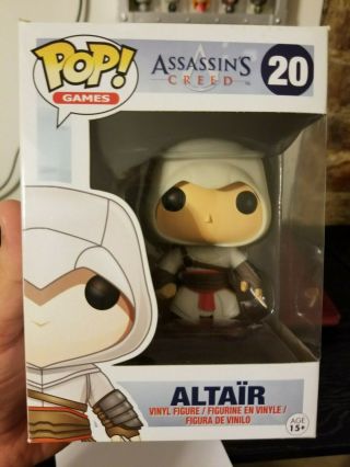 Funko Pop Games 20 Altair Assassins Creed In Soft Protector
