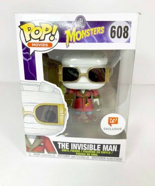 Funko Pop Universal Monsters The Invisible Man 608 (walgreens Exclusive)