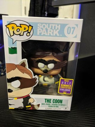 Funko Pop South Park 07 The Coon 2017 Summer Convention Exclusive